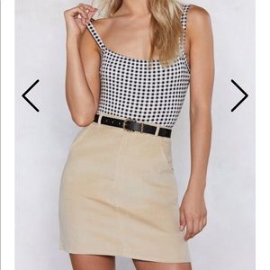 Gingham bodysuit 🎉